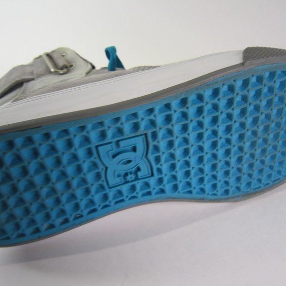 DC Womens Graduate TX High Top Gray Shoes Size Womens US 6W - Picture 16 of 16